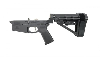 PSA Gen3 PA10 Forged Complete MOE EPT SBA4 .308 Lower With Over Molded Grip - $479.99