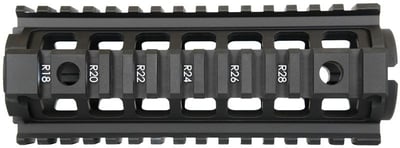 Dirty Bird AR-15 2-Piece Drop-In Quad Rail 11.5" Black - $99.95 (FREE Shipping over $50)