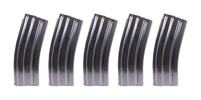 SHK 30rd Steel AR15 Magazines - 5 Pack - $39.99 (FREE S/H over $120)