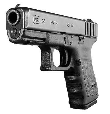 GLOCK G38 G3 45 GAP 4in Black 8rd - $514.15 (Free S/H on Firearms)