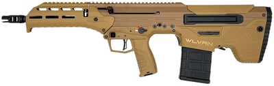 Desert Tech WLVRFB2030F WLVRN 223 Rem/5.56 NATO 30+1 20" Black Steel Threaded Barrel, Flat Dark Earth Anodized Picatinny Rail Aluminum Receiver, M-LOK Handguard, Flat Dark Earth Polymer Chassis, Ambidextrous - $2279