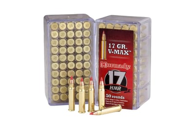 Hornady Varmint Express 17HMR 17 Grain XTP Rimfire Ammo - 50 Rounds - H83172 - $11.95 