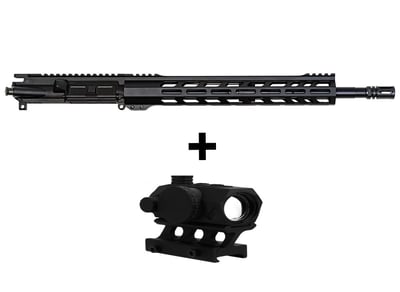 16" 5.56 Upper Receiver 13.5" MLOK Rail + Red Dot Sight - $279.99 after code: KYLE2021  ($9.99 Flat Rate Shipping)