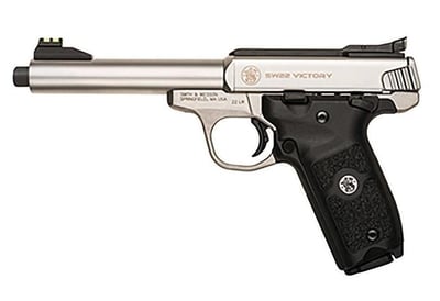 S&W SW22 Victory 22 LR 5.5" Threaded Barrel 10+1 Rounds - $378.99 after code "ULTIMATE20"