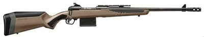 Savage 10/110 Scout 450 Bushmaster 10+1 16.50" Flat Dark Earth Fixed AccuFit Stock Matte Black Right Hand - $717.99 