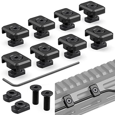 Guardtier CGM909 Pressure Switch Cable Guides Compatible with M-LOK System, Flashlight Laser Wire Management Clips 8 Pack - Black - $7.62 + FREE Shipping