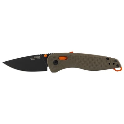 Sog Aegis At Folding Knife Tan/Orange/Black, Razor Edge - $54.99