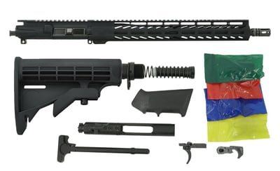 Always Armed 16" 5.56 NATO Rifle Kit - Black Anodized - $489