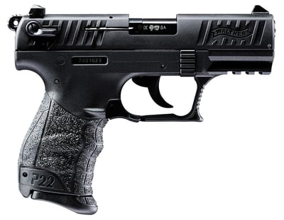 Walther P22 CA .22 LR 10 Round Black - $199.99 ($14.99 flat rate shipping)