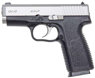 Kahr Arms CW4543 CW45 Standard 45 ACP 3.60" 7+1 Black Black Polymer - $353.99 (Add To Cart) 