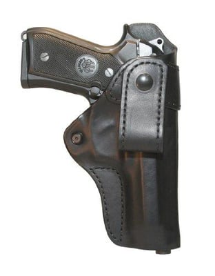 BLACKHAWK Leather Inside-the-Pants Black Holster, Size 18, Right Hand, (S&W MP 9/40 4-inch) - $9.99 + FREE Shipping