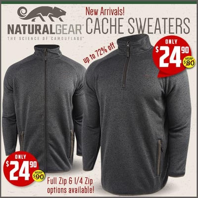 Natural Gear Sweaters - $9.99 (Free S/H over $25)