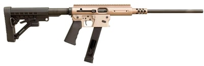 TNW Firearms Aero Survival 9mm Luger 16.25" 33+1 Flat Dark Earth Black Collapsible Stock - $569.99 (Add to Cart)