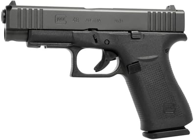 Glock G48 Compact 9mm 4.17" 10rds, Black - $447.99 