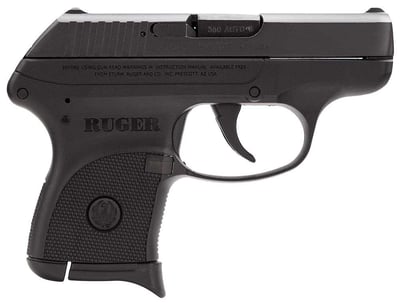 Ruger 3701 LCP380 ACP DA 2.75" 6+1 Black Polymer Grip Blued Slide - $227.99