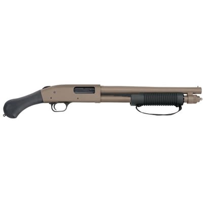 Mossberg 50653 590 Pump 12 Gauge 14.375" 3" 5+1 Synthetic Pistol Grip Black Flat Dark Earth Cerakote - $399.99 (Free S/H on Firearms)
