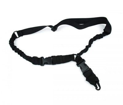 NBS 2 to 1 Point Double Bungee Rifle Sling Black - $12.95