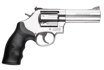 Smith and Wesson 686 Plus Stainless .357 Mag / .38SPL 4" 7Rd - $787.99 ($9.99 S/H on Firearms / $12.99 Flat Rate S/H on ammo)