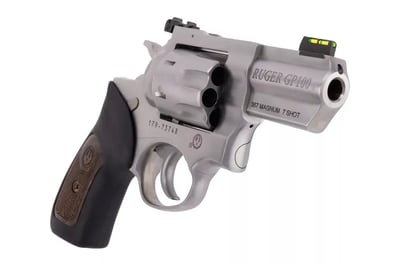 Ruger GP100 Stainless 357 Magnum Revolver 2.5" - $799.77 