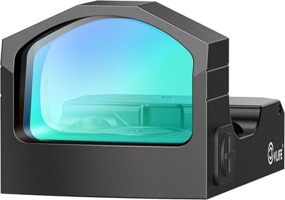 40% off CVLIFE WolfCovert 4-Reticle 2000G Shockproof Red/Green Dot Sight for RMR, Motion Awake 32 MOA Circle & 3 MOA Dot Reflex Sight for Full-Sized Pistol, Optics Scope with Adapter for MOS & 21MM Picatinny w/code V3JNLRMR + FREE Shipping