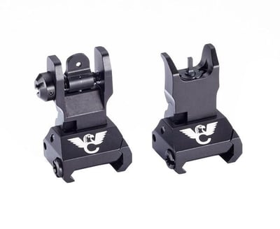 Wilson Combat AR-15 Rail Mount Back-Up Sight Set - $99.95 