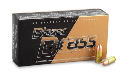 CCI Blazer 9mm FMJ 115 GR - 50 Rd Box - $12.99