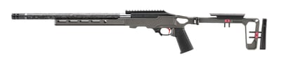 NEW Ruger 31233 10/22 Carbon Fiber Exclusive Carbine 22 LR 10+1 16.10" Satin Caron/SS Threaded Barrel, Gray Anodized Picatinny Rail Aluminum Receiver, ARCA Swiss/M-LOK Handguard, Gray Birch Chassis - $914.23