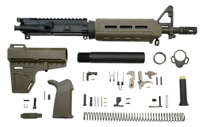 PSA 10.5" Carbine-Length 5.56 NATO 1/7 Phosphate MOE EPT Shockwave Pistol Kit, ODG - $419.99