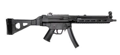 SALE PTR 9LTBR 9mm Pistol 30+1 12.5" Threaded Barrel – M-LOK, SB Tactical Brace, Black Nitride Finish No Sales Tax, Fast Shipping - $1753