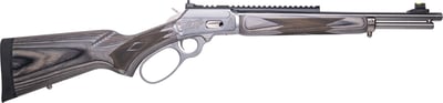 Sale Cnc Firearms CNCMAR357 Marlin 1894 Mountain Lion 357 Mag 9+1 16" Polished Threaded Barrel, Polished Engraved w/Mountain Lion Stainless Steel Receiver w/Picatinny Rail Receiver, Gray Fixed Laminate Stock - $1899.99