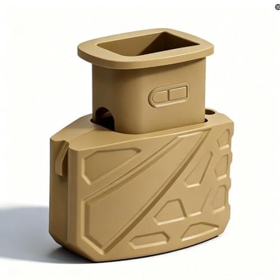 GlawTab Magazine Speed Loader for Glock 9mm/.40 S&W Fits Glock 17/18/19/22/23/24/26/27/34/35/45/47 (Tan, Black, Green) - $7.99 + FREE Shipping
