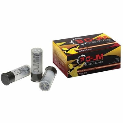Fiocchi Specialty 12 Ga Inert Dummy Action Proving Rounds 250 Rd 2-3/4" Shooting Dynamics No Primer/No Powder - $134.99 (Free S/H)