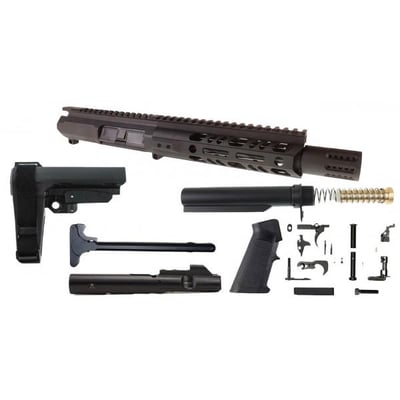 AR-45 45 ACP 7.5" Micro Pistol Build Kit / Shroud / Mlok / SBA3 - $549.95