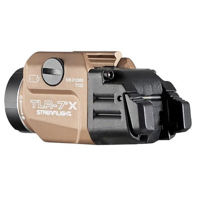 Streamlight TLR-7X USB Gun Mounted Light Flat Dark Earth USB SL-B9 Rechargeable - $147.08 After Code SG10 with Free Shipping 
