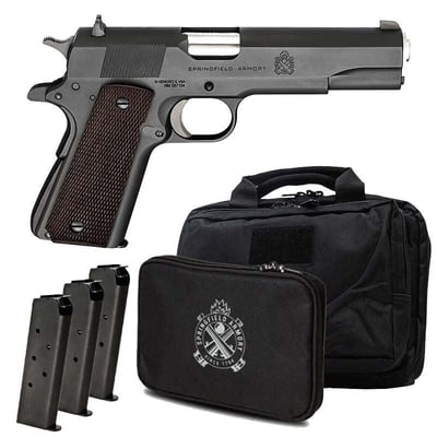 Springfield 1911 Defender Mil-Spec .45ACP 7rd 5" Package - $549.99 