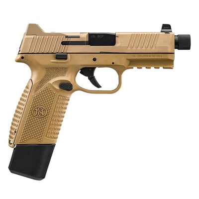 FN 545 Tactical .45 ACP, 4.71" Barrel, FDE, Suppressor Height Night Sights, 15/18rd	 - $815.47 (add to cart price)