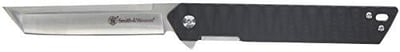 S&W 24/7 8.25" Stainless Steel Ultra-Glide Folding Knife 3.5" Tanto Blade G10 Handle - $19.8 (Free S/H over $25)