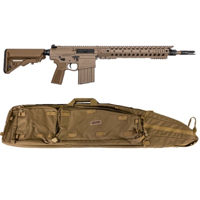 PSA Sabre-10 Billet 16" .308 Rifle with K1 Handguard & Blackhawk Long Gun Sniper Drag Bag - $1399.99 + Free Shipping