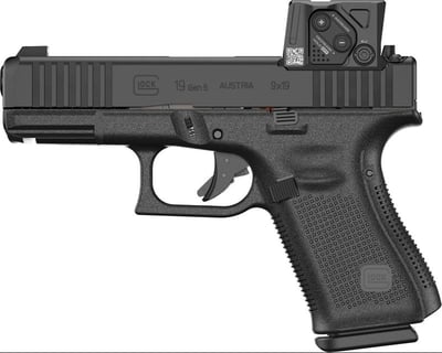 GLOCK G19 9mm 4.02" 15rd w/ Aimpoint COA - Black - $970 (FREE Shipping on Firearms)