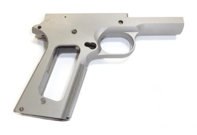 1911 80% full size Government frame 416R stainless steel with grip checkering grip for non ramped barrels - $199.99