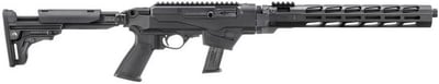 Ruger PC Carbine 9mm 16.1" Threaded Barrel 17-Rounds Folding Stock - $557.89