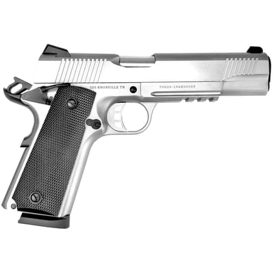 Sds Imports 1911 Duty Ss45r Handgun .45 Acp 8Rd 5" Barrel Stainless Steel W/Rail 1911DSS45R - $589.99