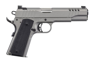 Auto-Ordnance 1911-A1 45 ACP, 5" Barrel, Silver Cerakote, Black Rubber Grip, 7rd - $499.98 (add to cart price) 