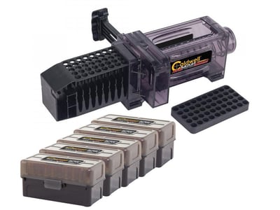 Caldwell AR Mag Charger AR-15 Magazine Loader with Free 5 Pack Caldwell AR Mag Charger Flip-Top Ammo Boxes - $59.99 (Free S/H over $50)