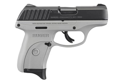 Ruger EC9s 9mm 3.12" 7rd Carry Conceal Pistol, Black / Gray - $229.99