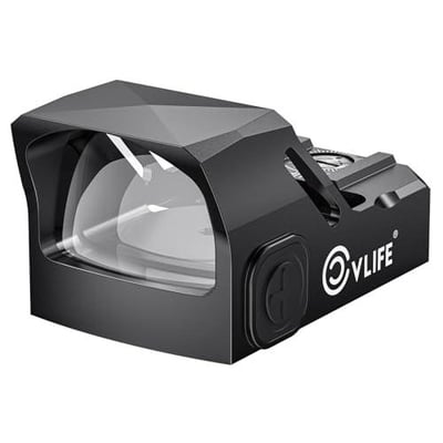 CVLIFE WolfCovert Motion Awake Red/Green Dot for Doctor Cut Footprint, 3 MOA Dot 1X24mm with Adapter Plate for MOS & Picatinny - $69.09 w/code "H7BD4A3I" + 19% Prime discount + FREE Shipping