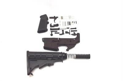AR BCG, lower, LPK and stock/buffer kit (rifle or pistol) - $175.98 (free shipping over $150)