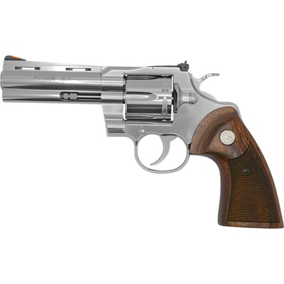 Colt Python 357 Magnum 4" Pistol Stainless Steel Walnut grips - $1199 (Free S/H)