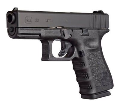 Glock 23 Gen 3 .40 S&W 4-inch 10rd Black - $499 ($9.99 S/H on Firearms / $12.99 Flat Rate S/H on ammo)