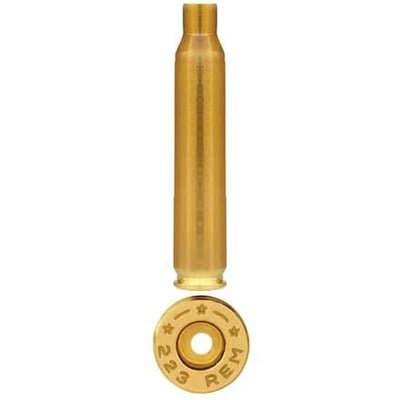 223 Remington Unprimed Rifle Brass 100 Count - $28.99 